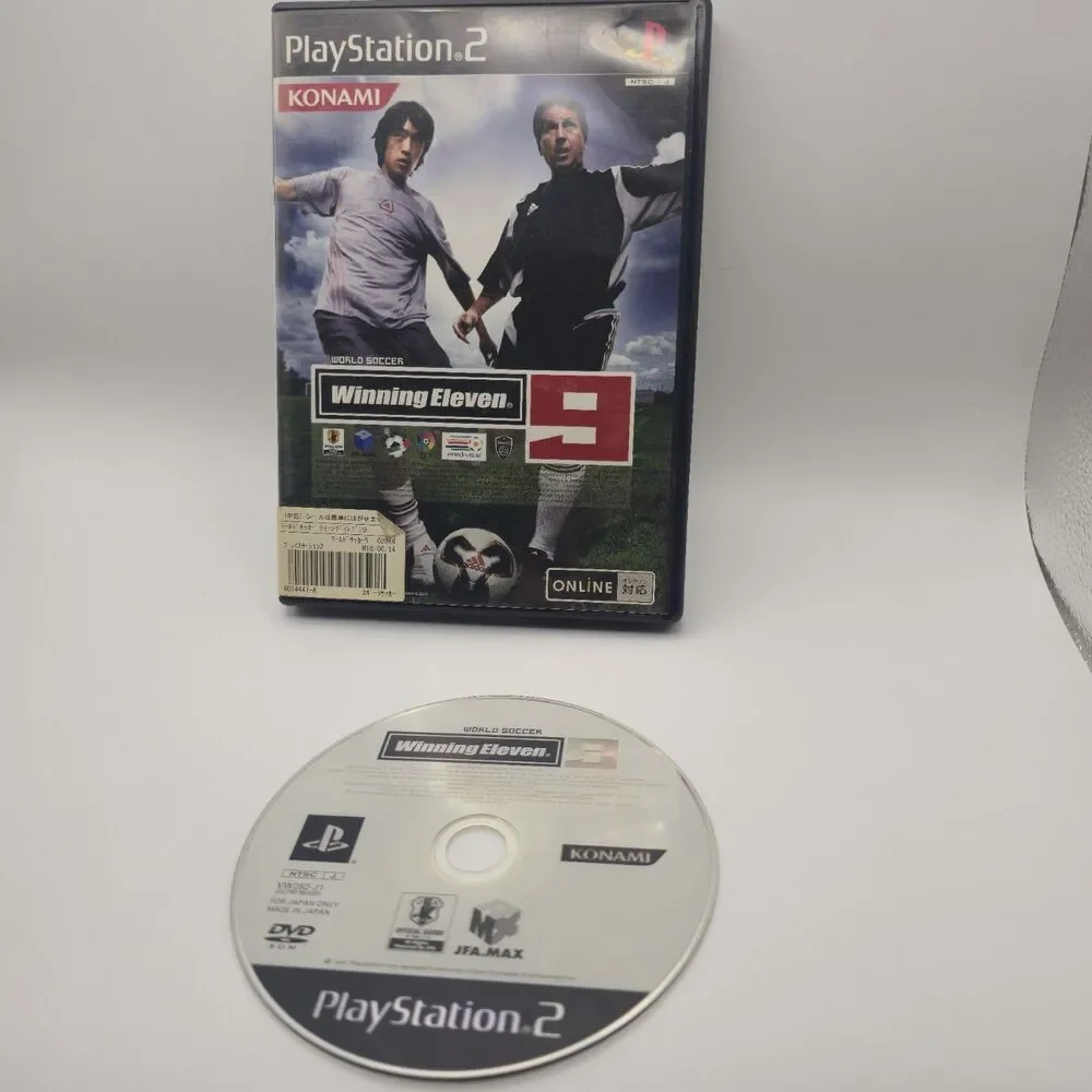 Winning Eleven 9 Sony PlayStation 2 PS2 Japanese Region Locked